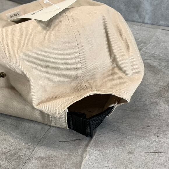 SUN+STONE Men's Brown Cord Solid Panel Adjustable Baseball Cap SZ OS - Picture 6 of 9